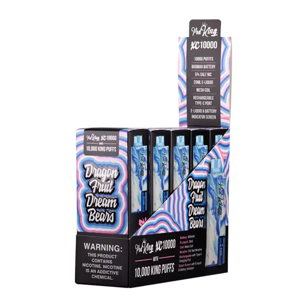 BUY 1 GET 1 FREE Dragonfruit Twilight Pod King XC10000 | Vape Amazon India Pod King