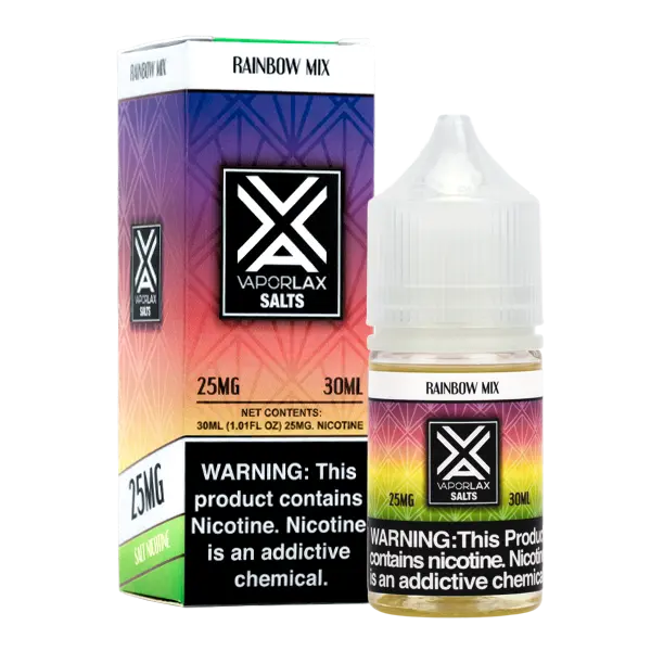 BUY 1 GET 1 FREE Rainbow Mix VaporLax Salt | Vape Amazon India VaporLax