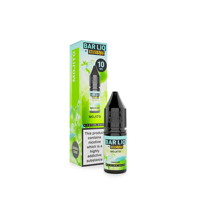 Zeus Juice Bar Liq Mojito Nic Salt E-Liquid 10ml