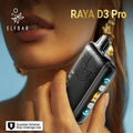 Elf Bar Raya D3 Pro 30K Peach Mango Watermelon Ice - Vape Shop Noida