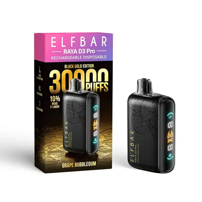 Elf Bar Raya D3 Pro 30 K – Grape Bubblegum - Vape Shop Noida