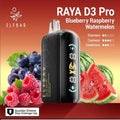 Elf Bar Raya D3 Pro 30K Blueberry Raspberry Watermelon - Vape Shop Noida