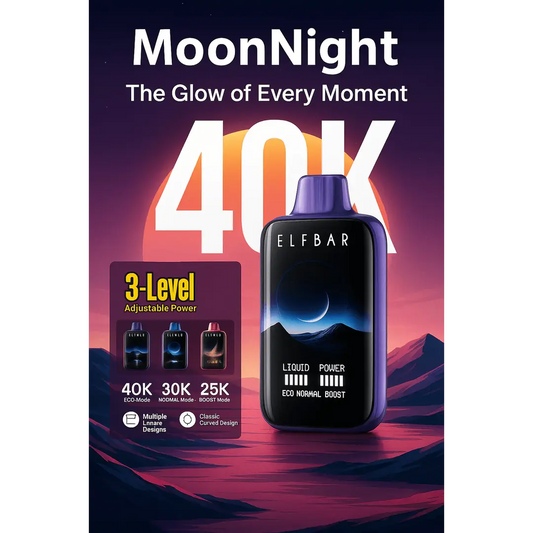 Elfbar Moon Night 40k – Mango Peach Watermelon - Vape Shop Noida