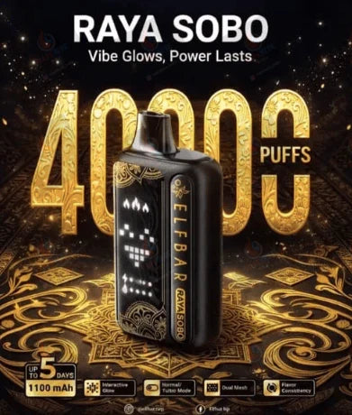 Elfbar SOBO 40000 Puffs Disposable Vape- All flavors
