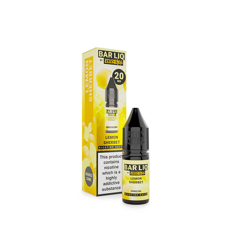 Zeus Juice Bar Liq Lemon Sherbet Nic Salt E-Liquid 10ml