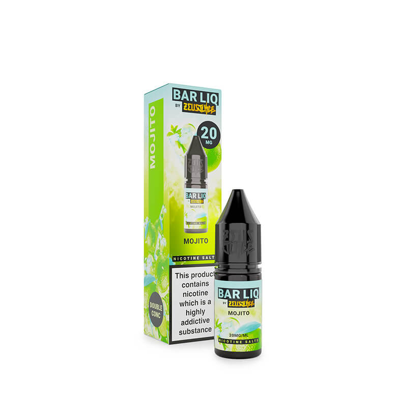 Zeus Juice Bar Liq Mojito Nic Salt E-Liquid 10ml