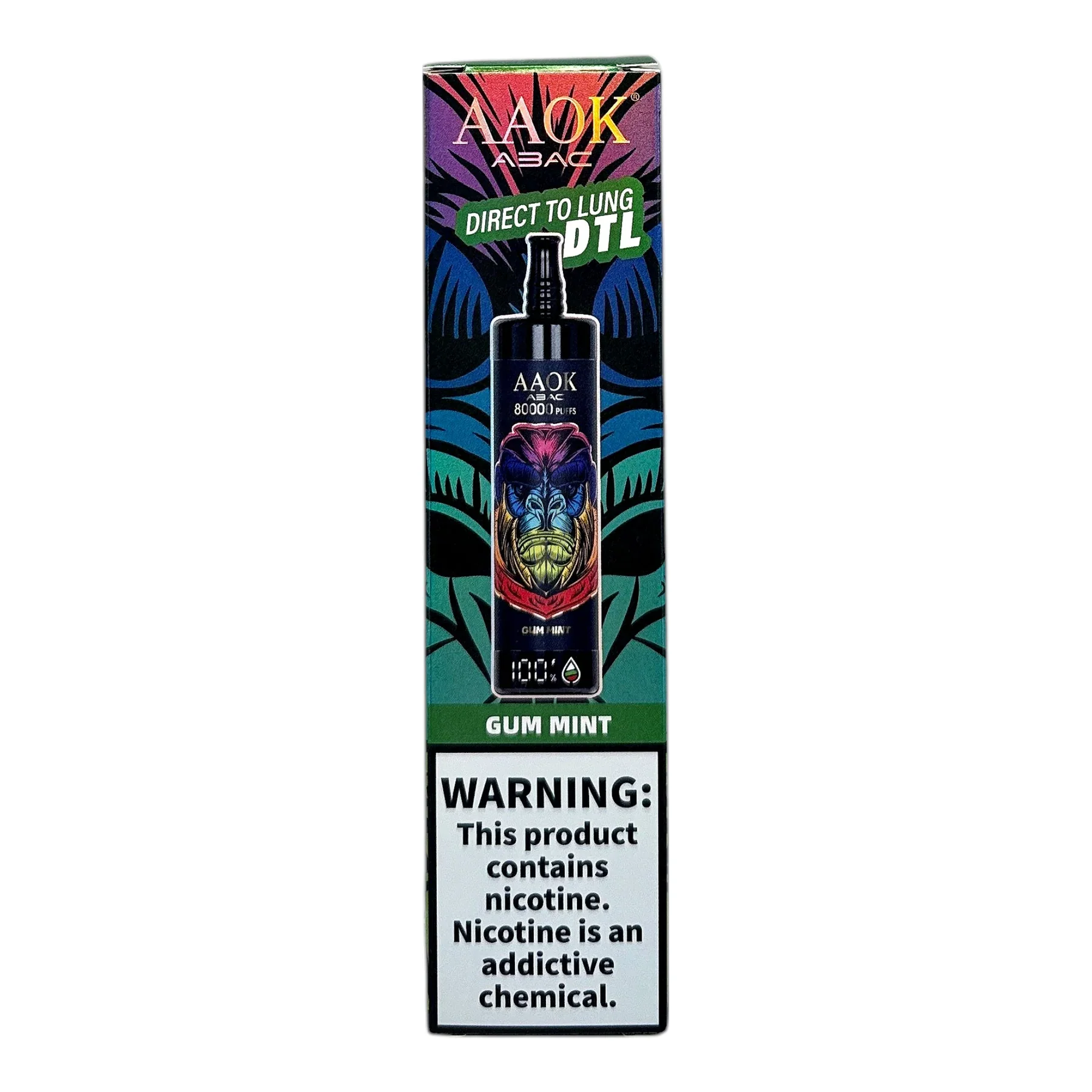 AAOK 80K (80,000 Puffs) DTL Disposable Vape