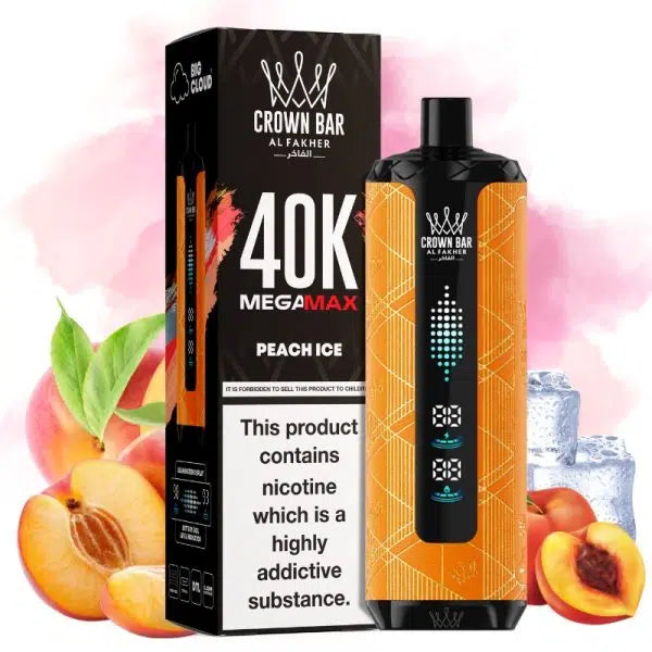 AL Fakher Mega Max Peach Ice 40K Puffs
