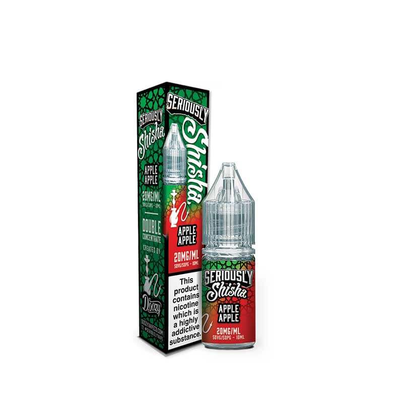 Doozy Vape Co Seriously Shisha Apple Apple 10ml Nic Salt E-Liquid