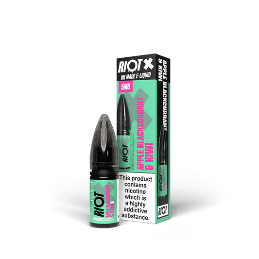 Riot X Nic Salts Apple Blackcurrant Kiwi 10ml E-Liquid