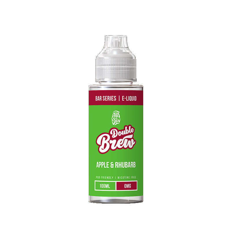 Ohm Brew Double Brew Apple Rhubarb 100ml Shortfill