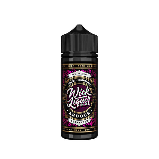 Wick Liquor Ardour Shattered 100ml Shortfill E-Liquid