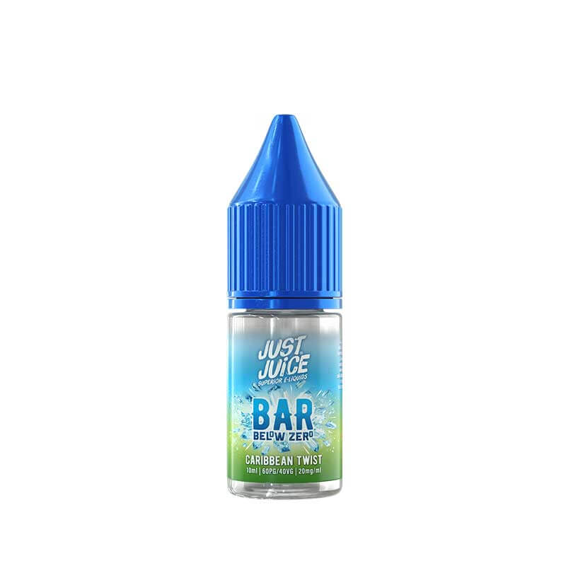 Just Juice Bar Below Zero Caribbean Twist 10ml Nic Salt E-Liquid