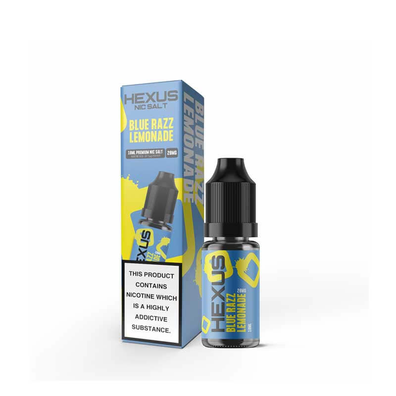 Hexus Salts Blue Razz Lemonade Nic Salt E-Liquid 10ml