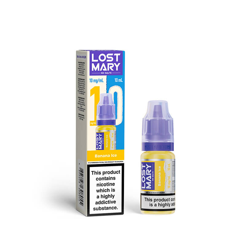 Lost Mary Banana Ice 10ml Nic Salts E-Liquid