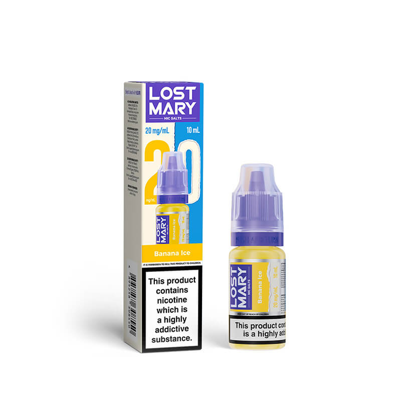 Lost Mary Banana Ice 10ml Nic Salts E-Liquid