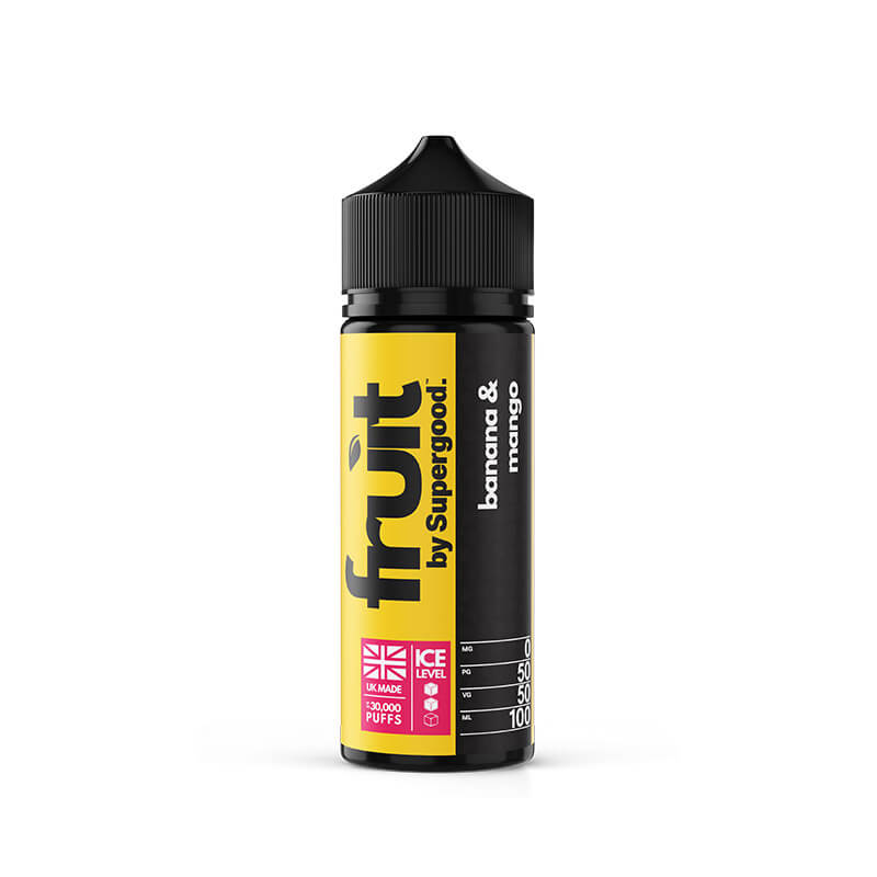 Fruit By Supergood Banana & Mango 100ml Shortfill E-Liquid