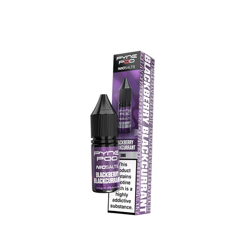 Pyne Pod Blackberry Blackcurrant Nic Salts 10ml E-Liquid