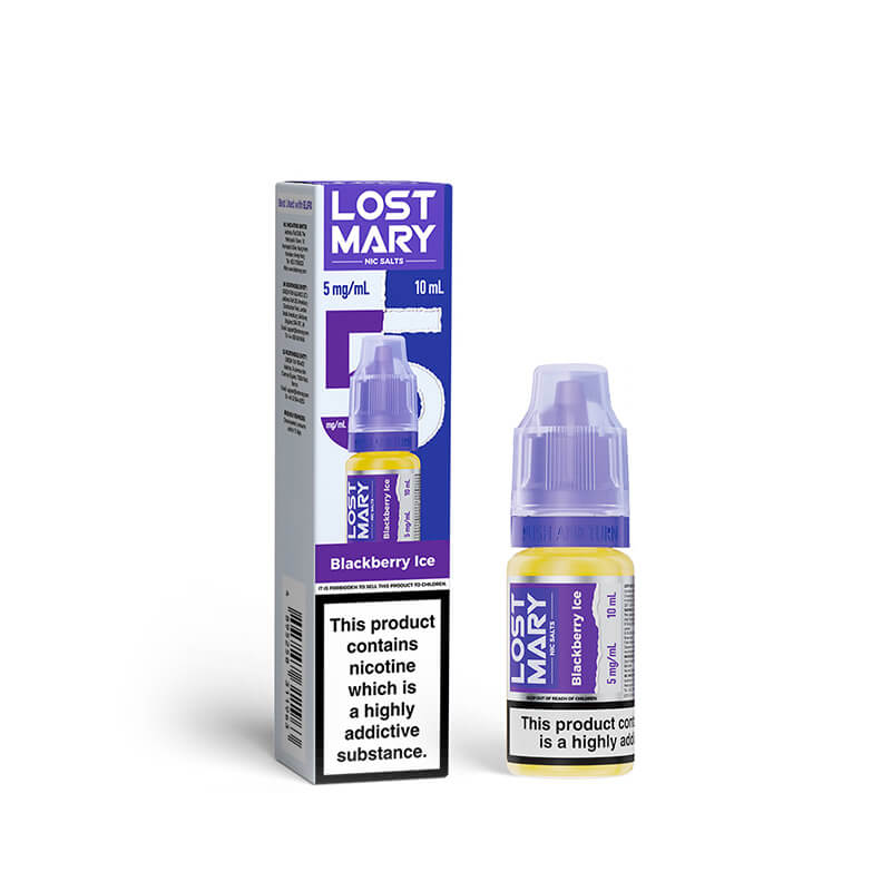 Lost Mary Blackberry Ice 10ml Nic Salts E-Liquid