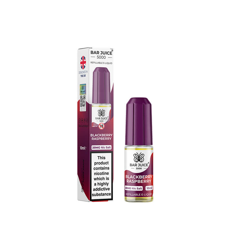 Bar Juice 5000 Blackberry Raspberry 10ml Nic Salt E-Liquid