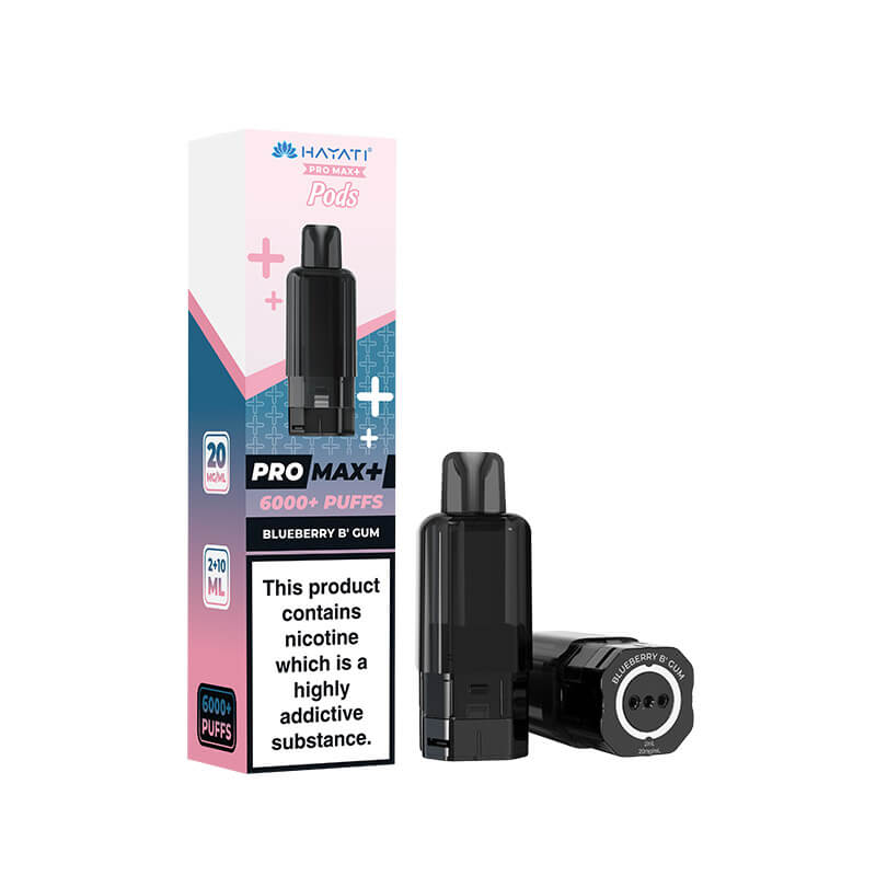 Hayati Pro Max Plus Blueberry B Gum Prefilled Pod + Refill
