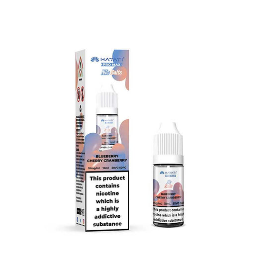 Hayati Pro Max Blueberry Cherry Cranberry Nic Salt E-Liquid 10ml