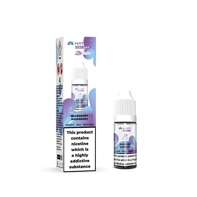 Hayati Pro Max Blueberry Raspberry Nic Salt E-Liquid 10ml