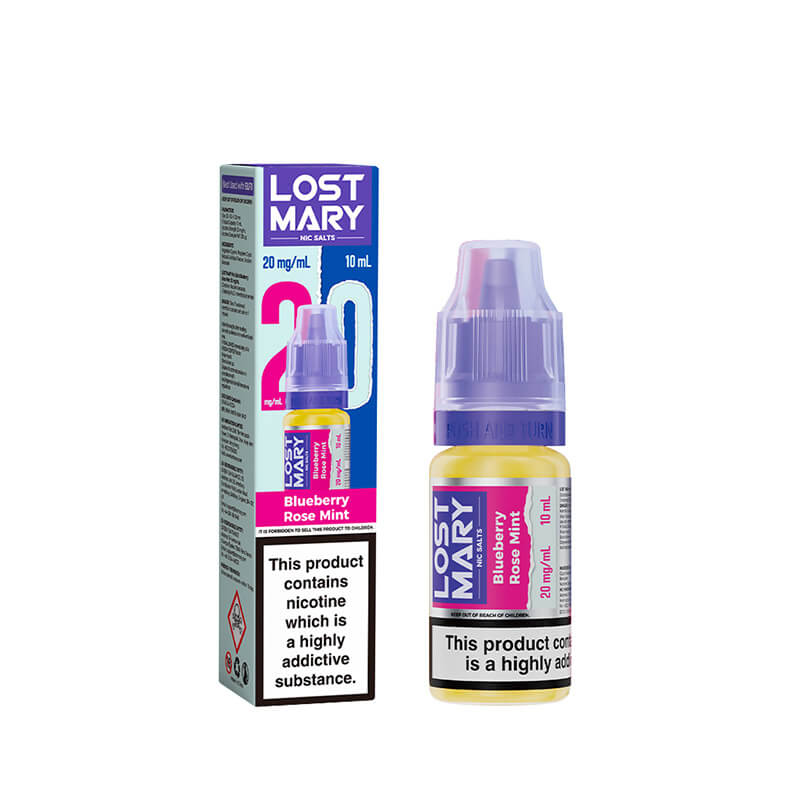 Lost Mary Blueberry Rose Mint 10ml Nic Salts E-Liquid
