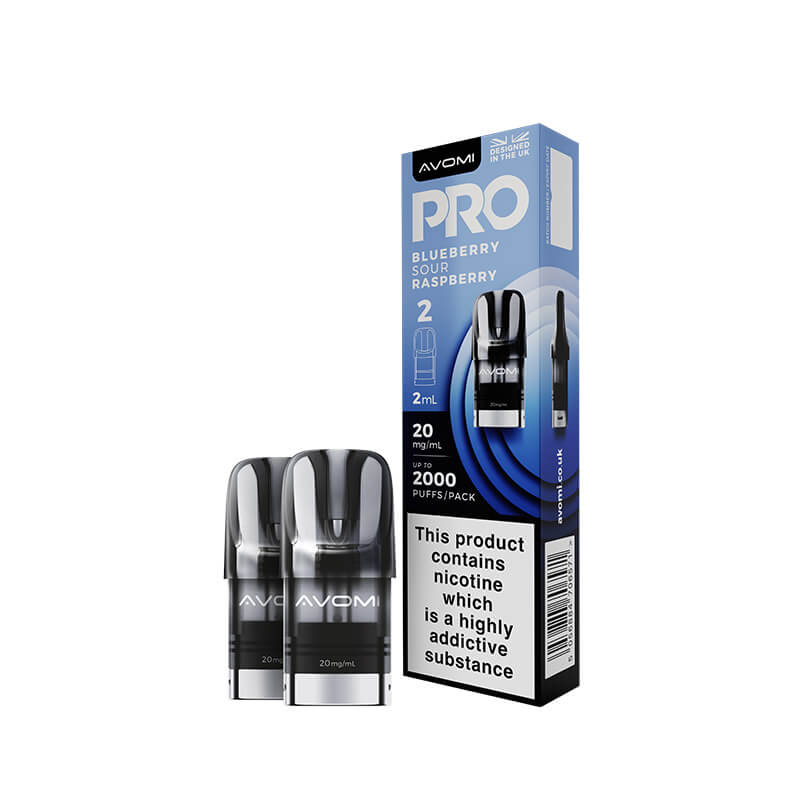 Avomi PRO Prefilled Pods - Blueberry Sour Raspberry