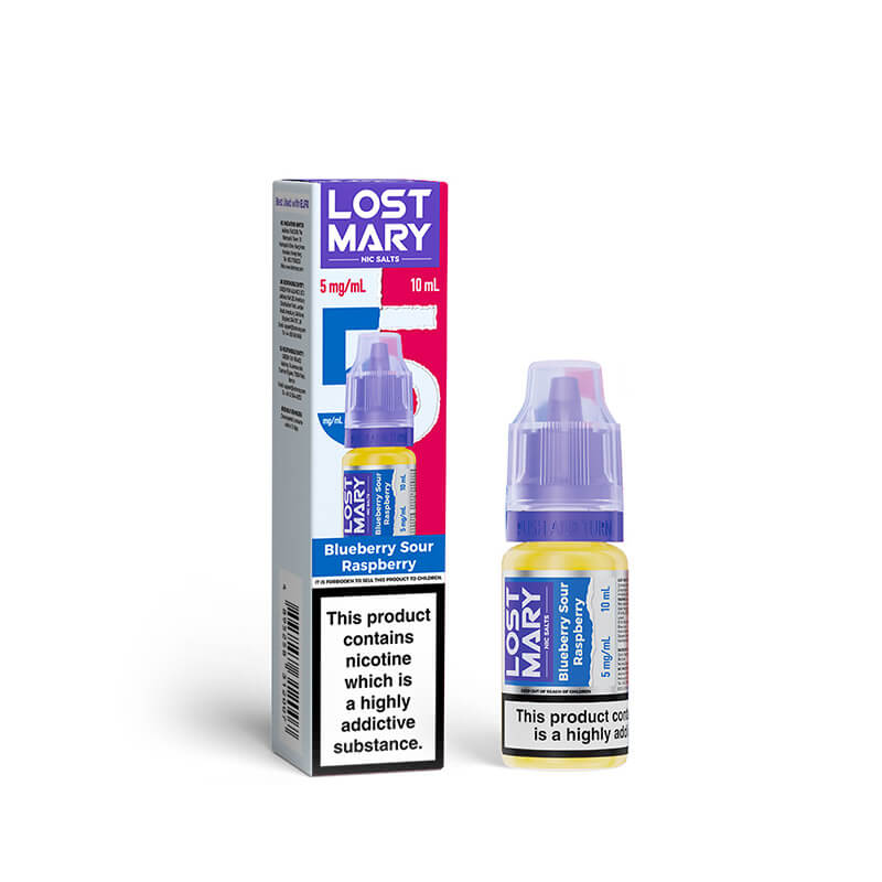 Lost Mary Blueberry Sour Raspberry 10ml Nic Salts E-Liquid