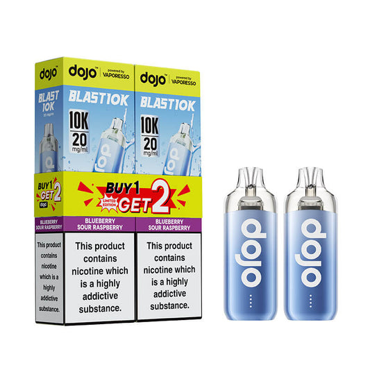 Vaporesso DOJO Blast 10K Prefilled Pod Vape Kit 2pk