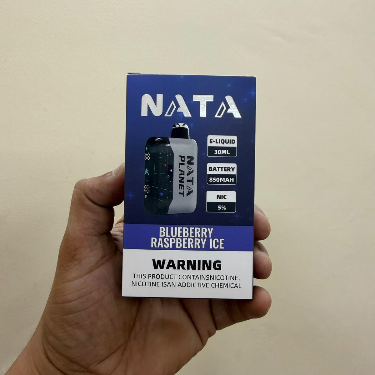 Nata Planet Rechargeable Vape Device with 5% Nic - 30,000 Puffs