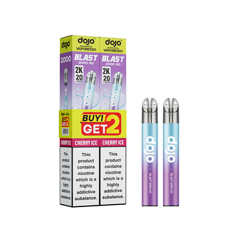 Vaporesso DOJO Blast 2000 Go V2 Prefilled Pod Vape Kit 2pk