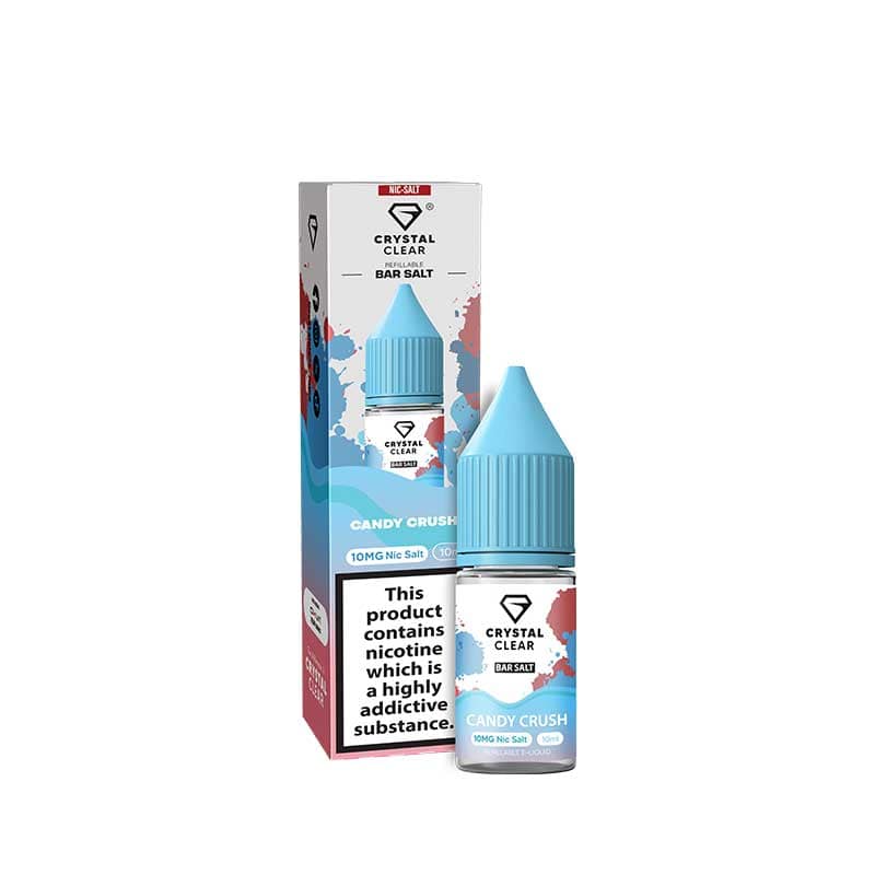 Crystal Clear Bar Salts Candy Crush Nic Salts 10ml E-Liquid