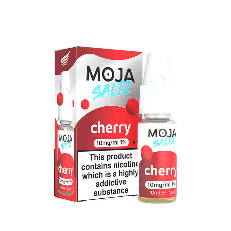 MOJA Saltz Cherry 10ml Nic Salts E-Liquid