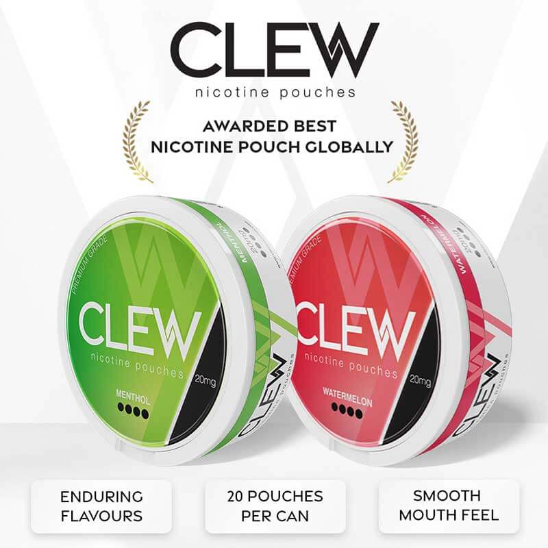 Clew Watermelon Nic Pouches