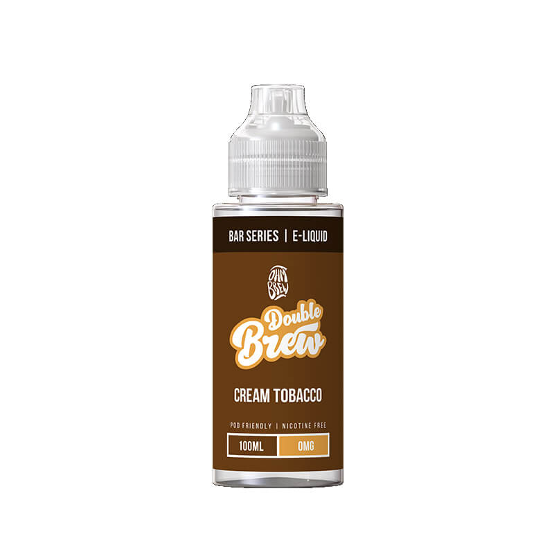 Ohm Brew Double Brew Cream Tobacco 100ml Shortfill