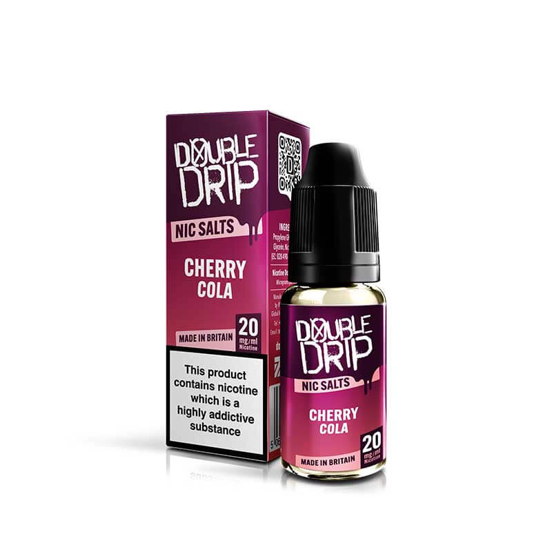 Double Drip Cherry Cola Nic Salt 10ml E-Liquid