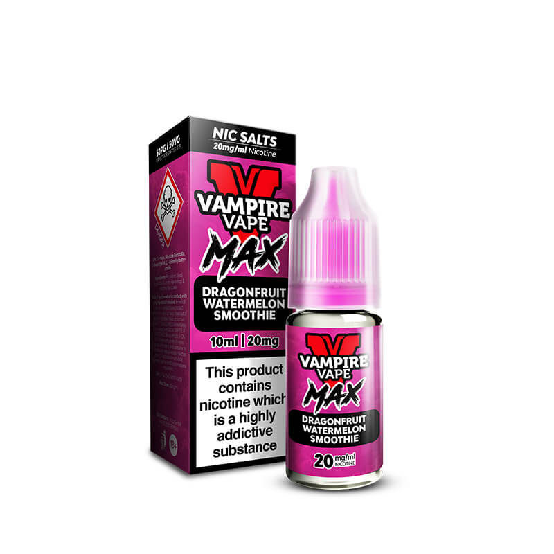 Vampire Vape MAX Dragonfruit Watermelon Smoothie Nic Salt E-Liquid 10ml