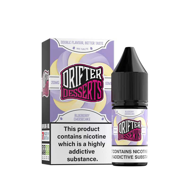 Drifter Desserts Blueberry Cheesecake 10ml Nic Salt E-Liquid