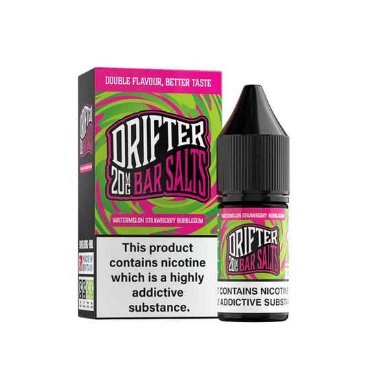 Drifter Bar Salts Strawberry Bubblegum 10ml Nic Salt E-Liquid