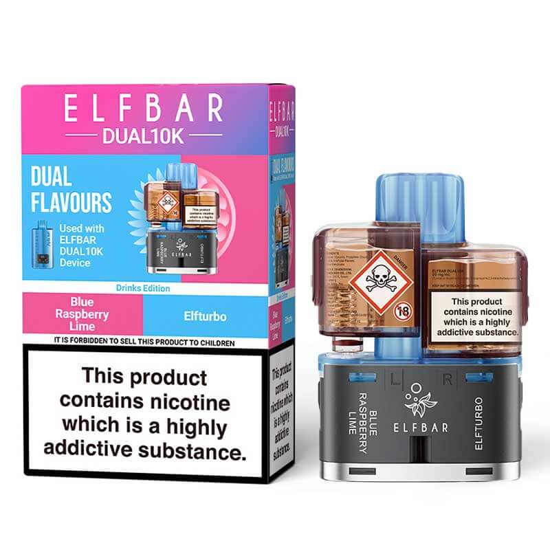 Elf Bar Dual 10K Drinks Edition Prefilled Pod + Refill
