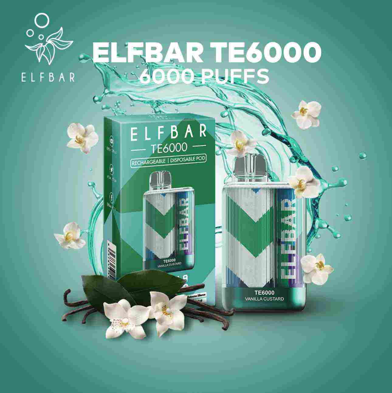 EB Create TE 6000 Rechargeable Vape Device - Nic 5mg