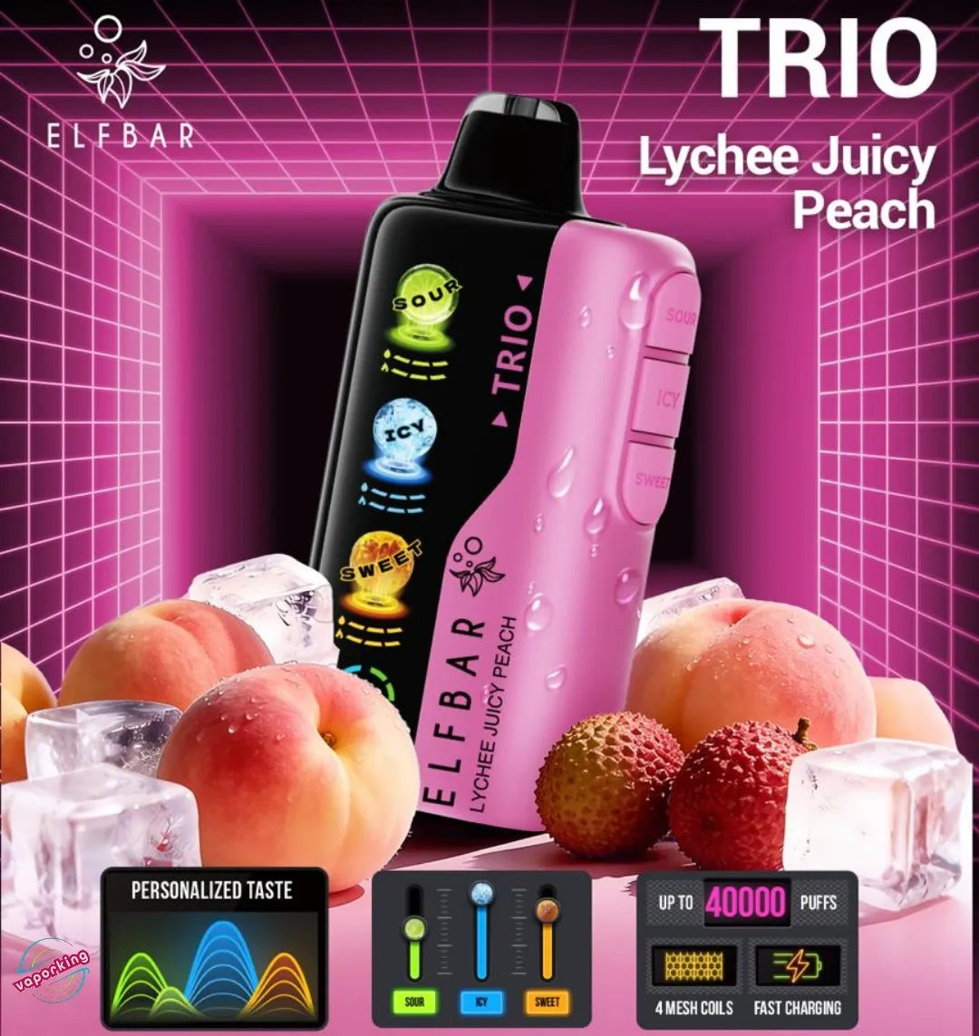 Elf Bar Trio Lychee Juicy Peach