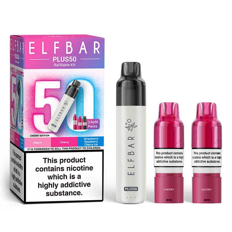 Elf Bar Plus 50 Prefilled Pod Vape Kits