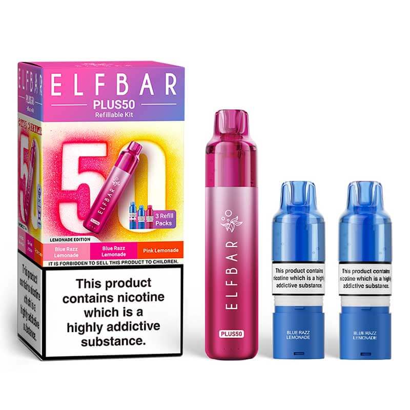 Elf Bar Plus 50 Prefilled Pod Vape Kits