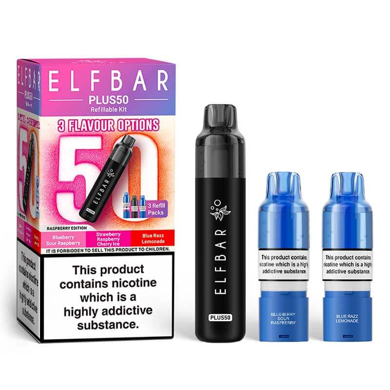 Elf Bar Plus 50 Prefilled Pod Vape Kits