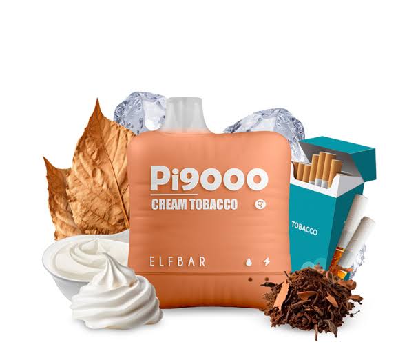 Elfbar PI9000 Puffs | 50mg Nic Disposable | Type C Rechargeable | E Liquid & Battery Indicators