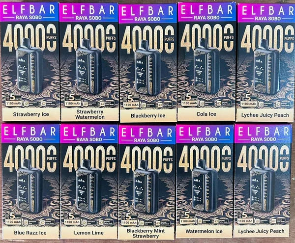 Elf Bar Raya Sobo 40k puffs