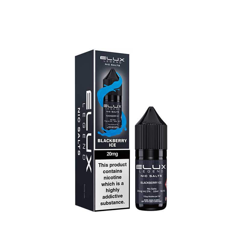 Elux Legend Blackberry Ice Nic Salt E-Liquid 10ml